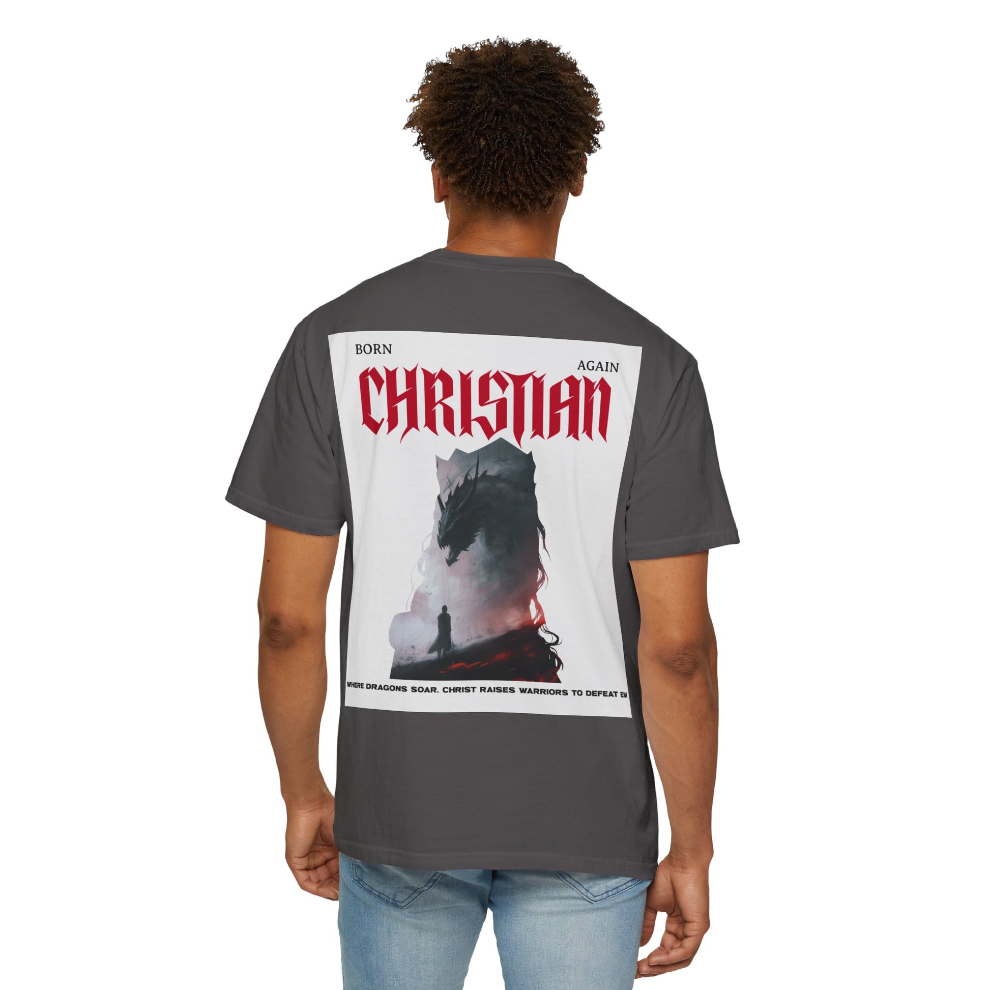 Dragon Fighter Unisex T-shirt - Born Again Design