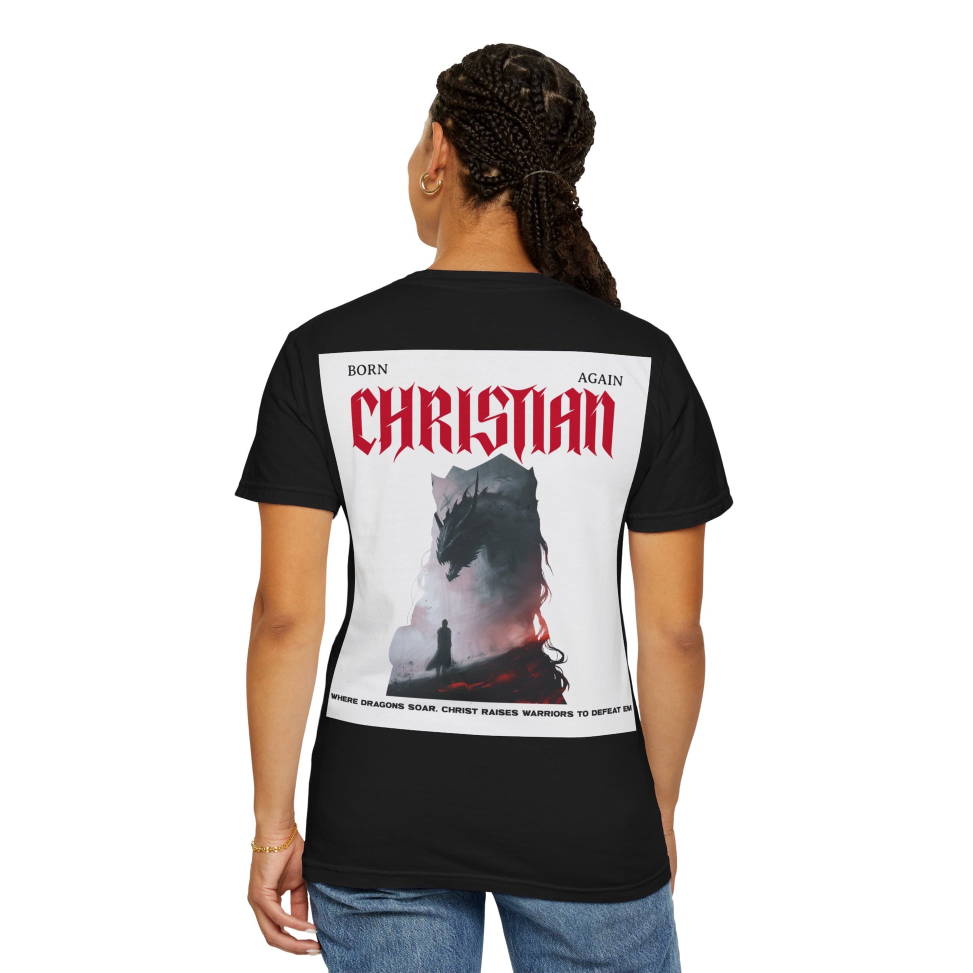 Dragon Fighter Unisex T-shirt - Born Again Design