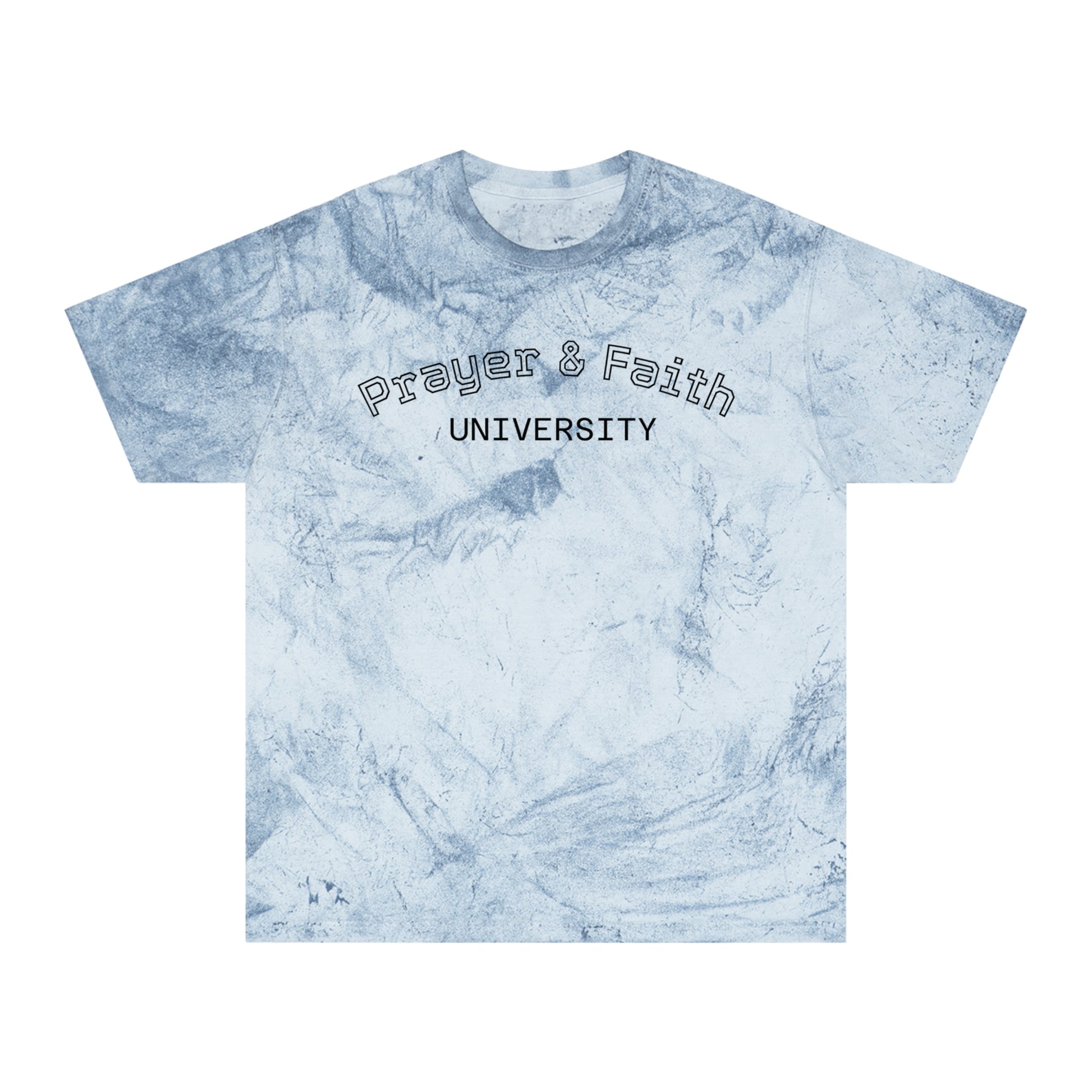 Color Blast T-Shirt - Prayer & Faith University, Summer Wear