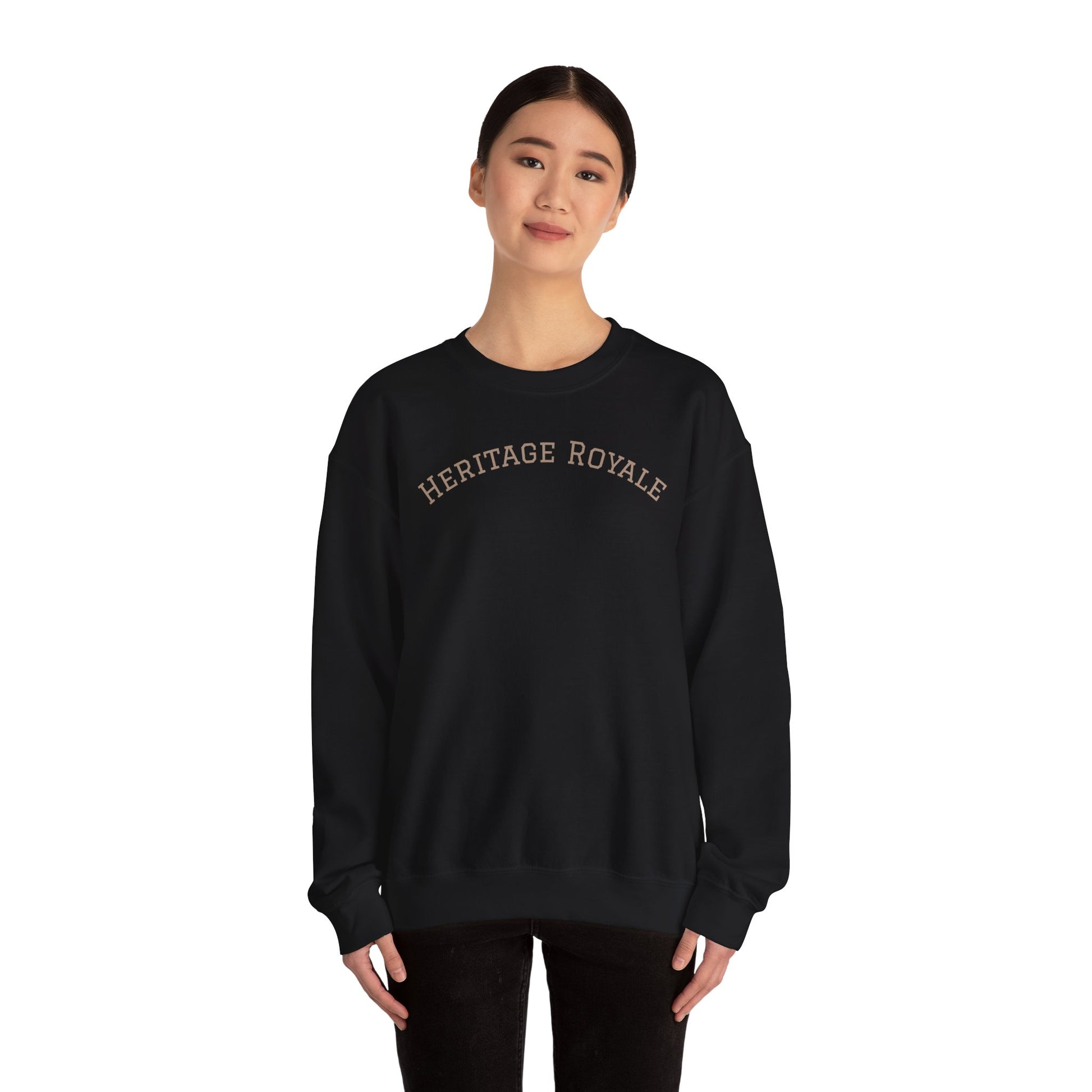 Crown of Peace, Crewneck Sweatshirt with Heritage Royale