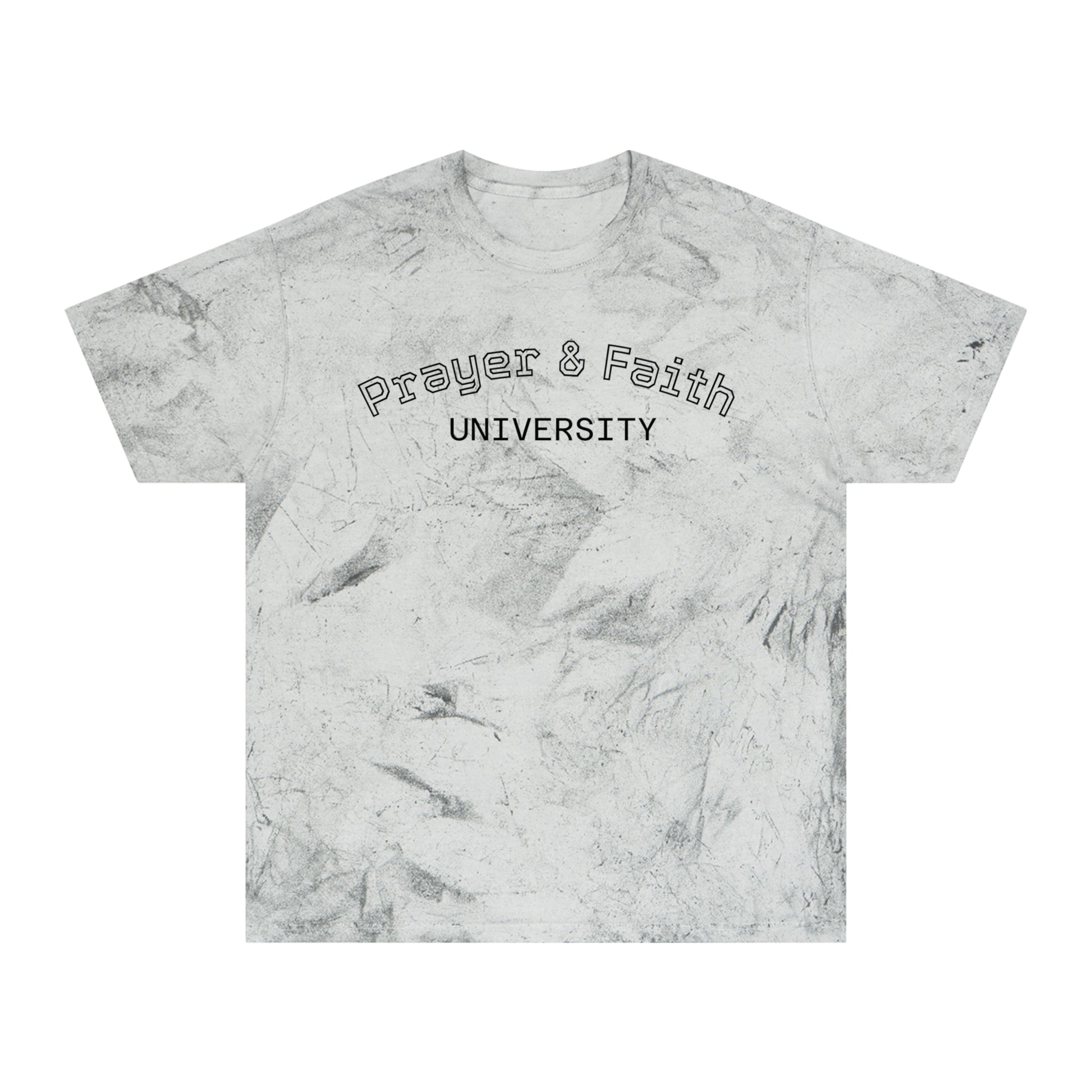 Color Blast T-Shirt - Prayer & Faith University, Summer Wear