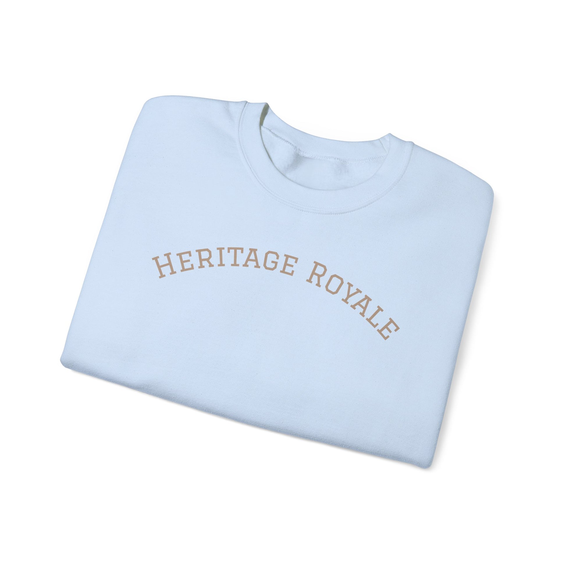Crown of Peace, Crewneck Sweatshirt with Heritage Royale