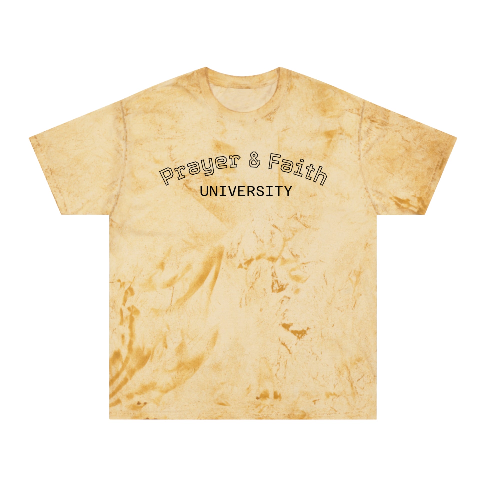 Color Blast T-Shirt - Prayer & Faith University, Summer Wear