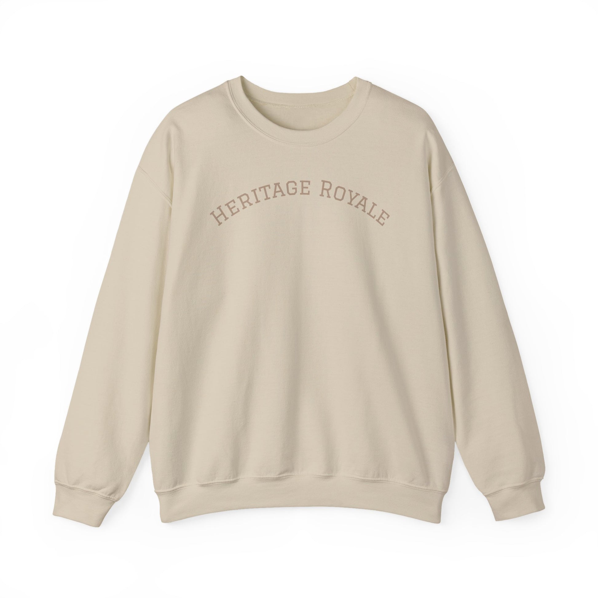 Crown of Peace, Crewneck Sweatshirt with Heritage Royale