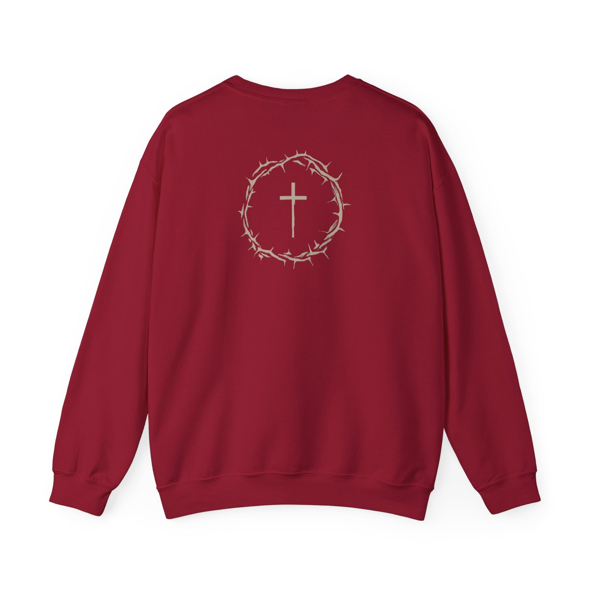 Crown of Peace, Crewneck Sweatshirt with Heritage Royale