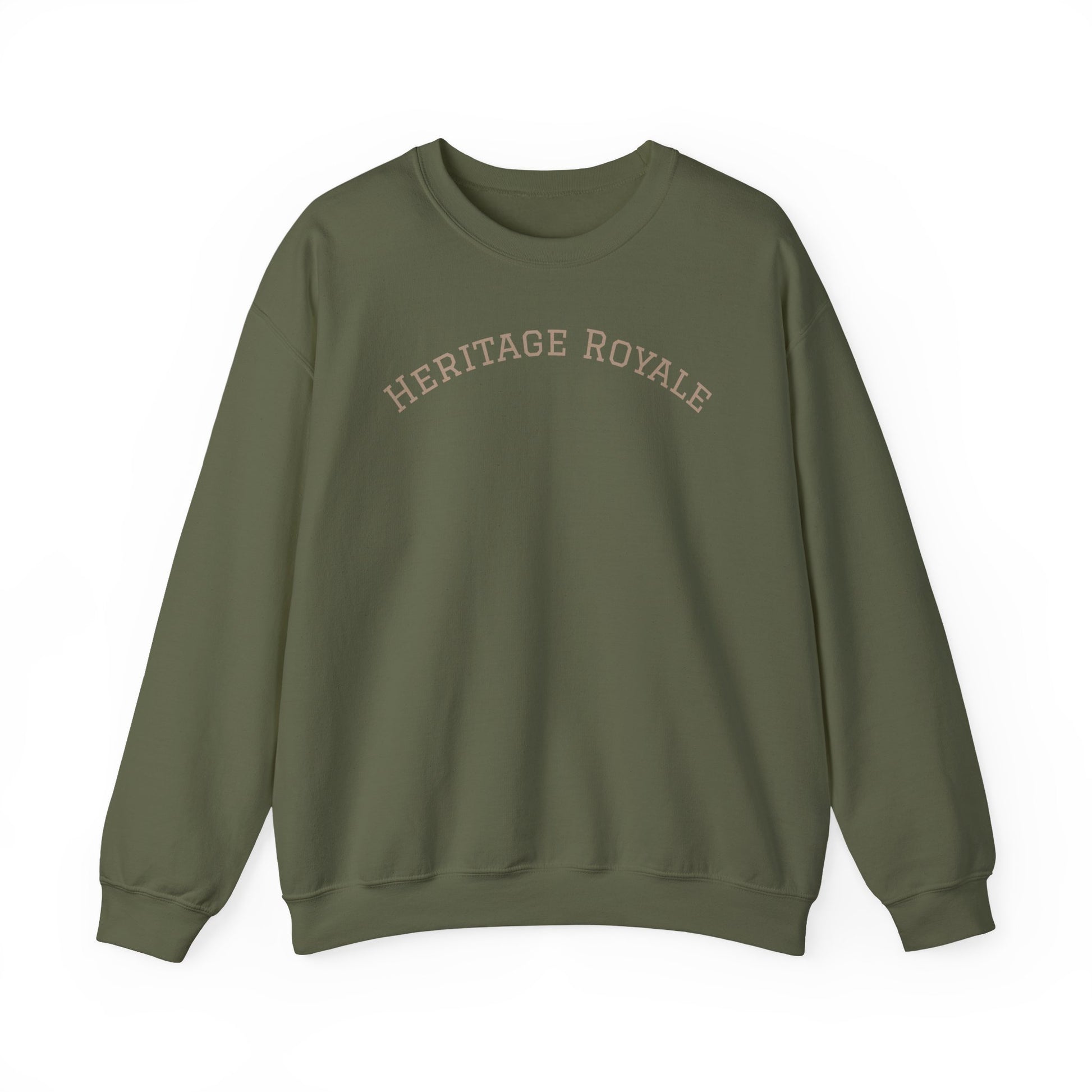 Crown of Peace, Crewneck Sweatshirt with Heritage Royale