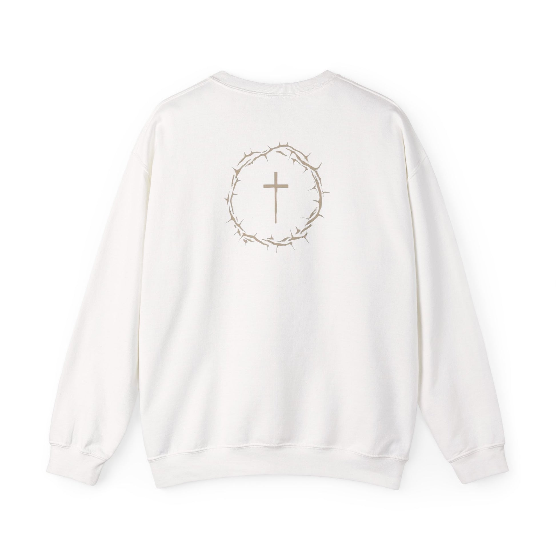 Crown of Peace, Crewneck Sweatshirt with Heritage Royale