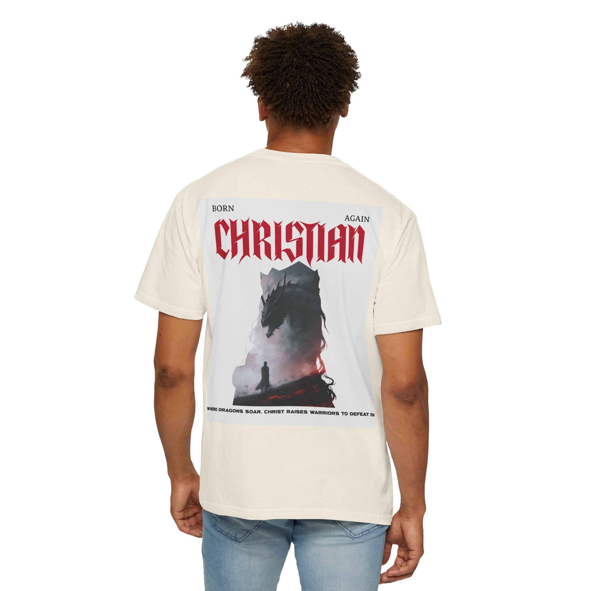 Dragon Fighter Unisex T-shirt - Born Again Design