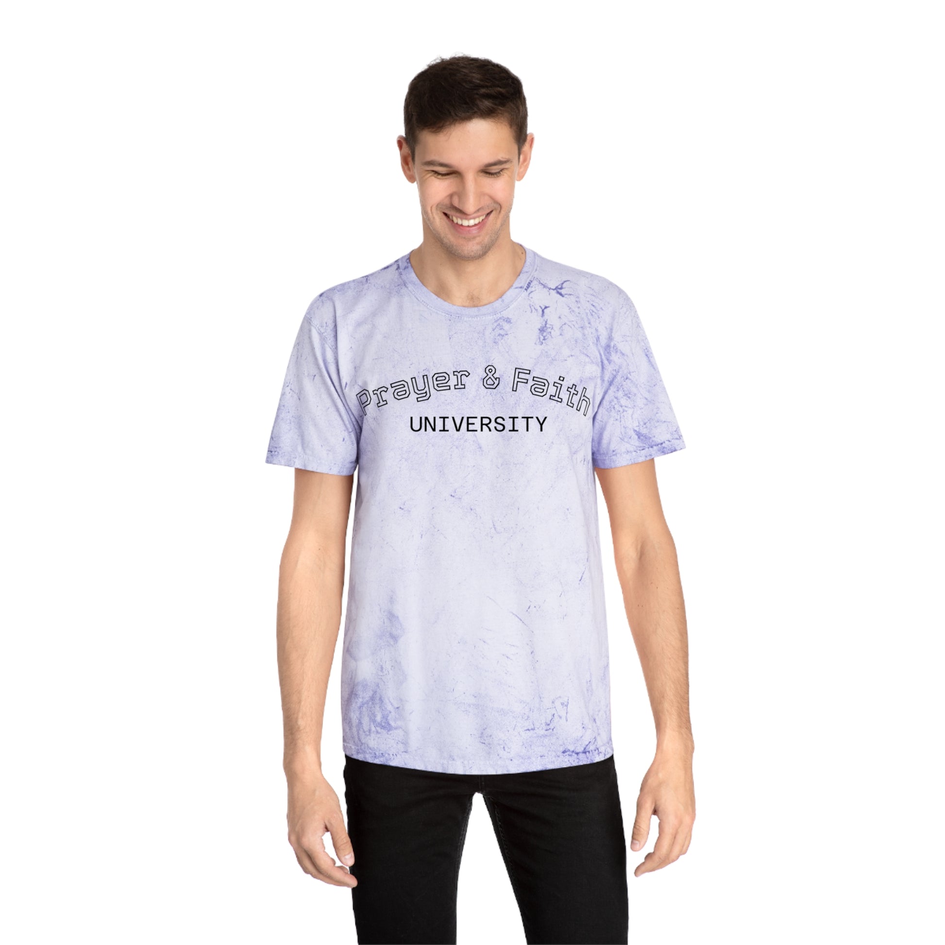 Color Blast T-Shirt - Prayer & Faith University, Summer Wear