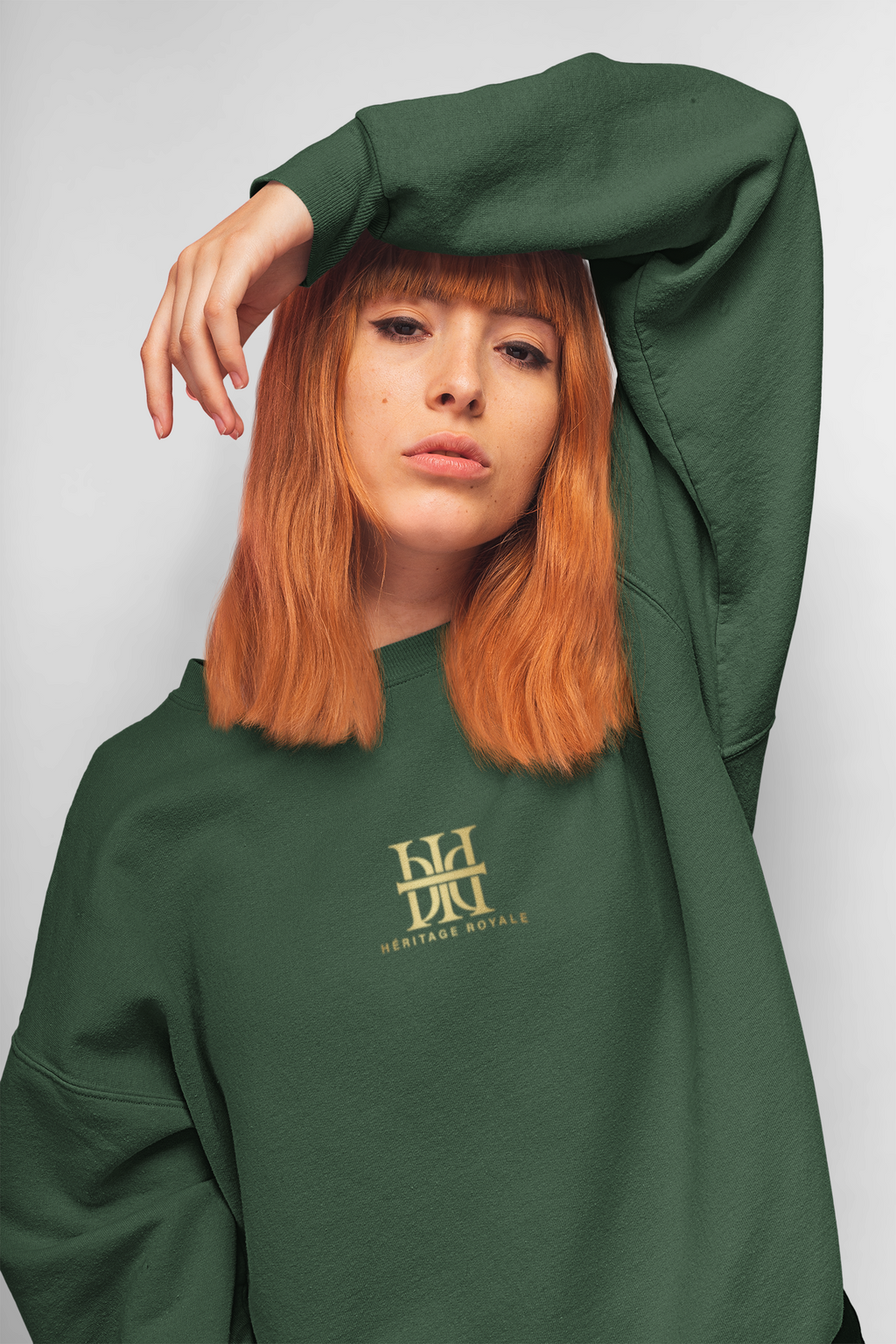 Heritage R. Premium Unisex Heavy Blend™ Crewneck Sweatshirt