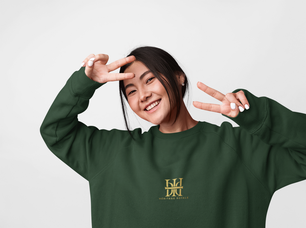 Heritage R. Premium Unisex Heavy Blend™ Crewneck Sweatshirt