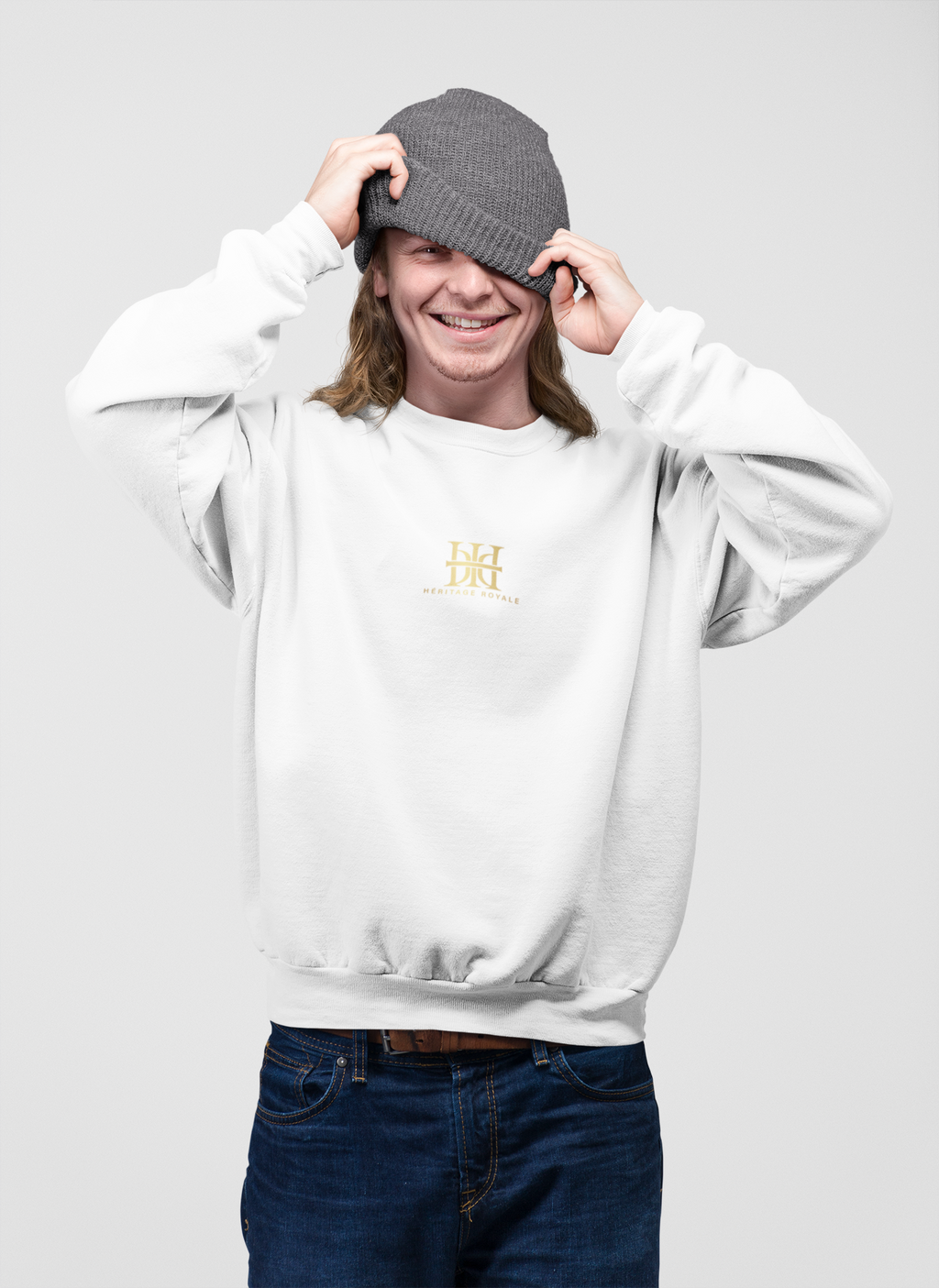 Heritage R. Premium Unisex Heavy Blend™ Crewneck Sweatshirt