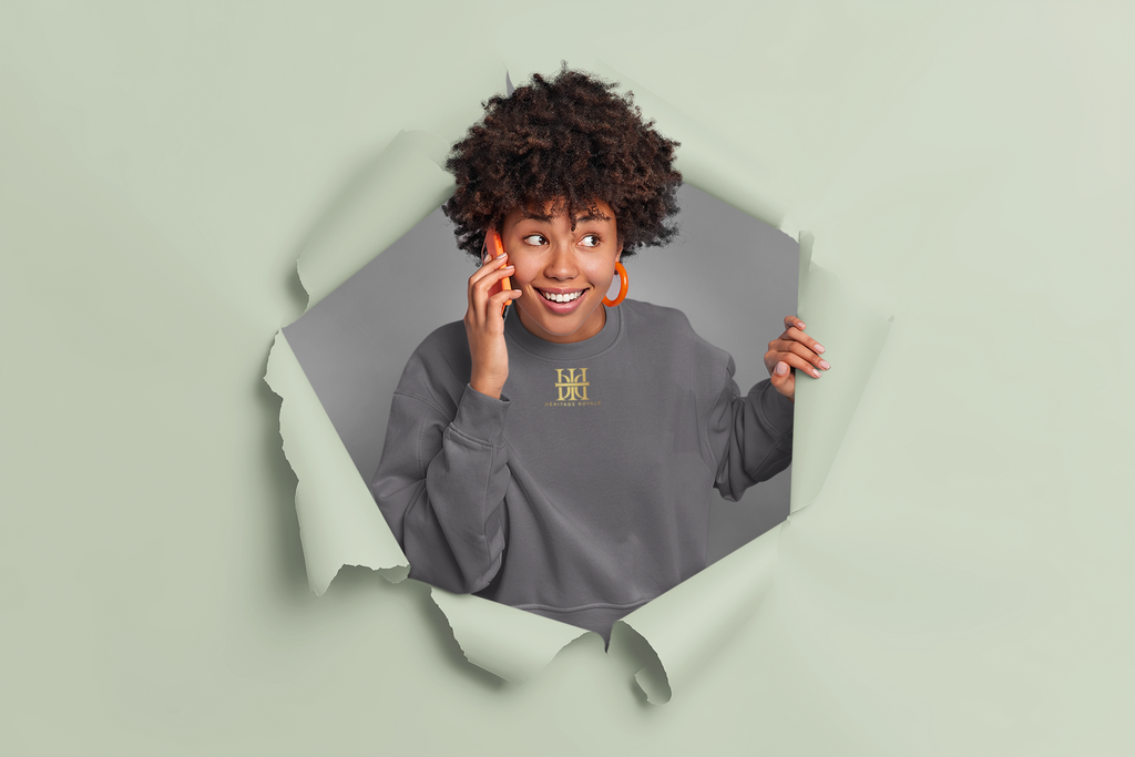Heritage R. Premium Unisex Heavy Blend™ Crewneck Sweatshirt