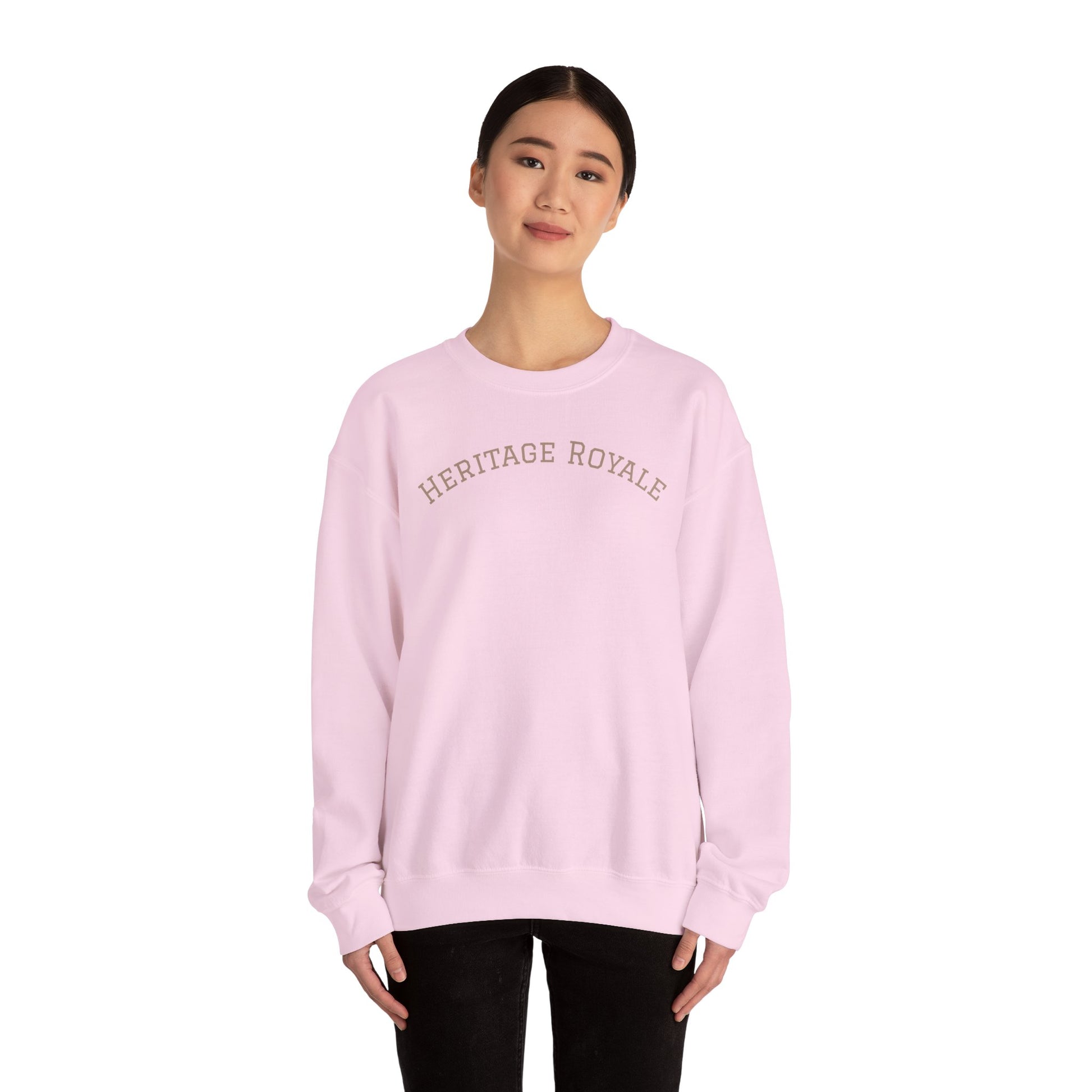 Crown of Peace, Crewneck Sweatshirt with Heritage Royale