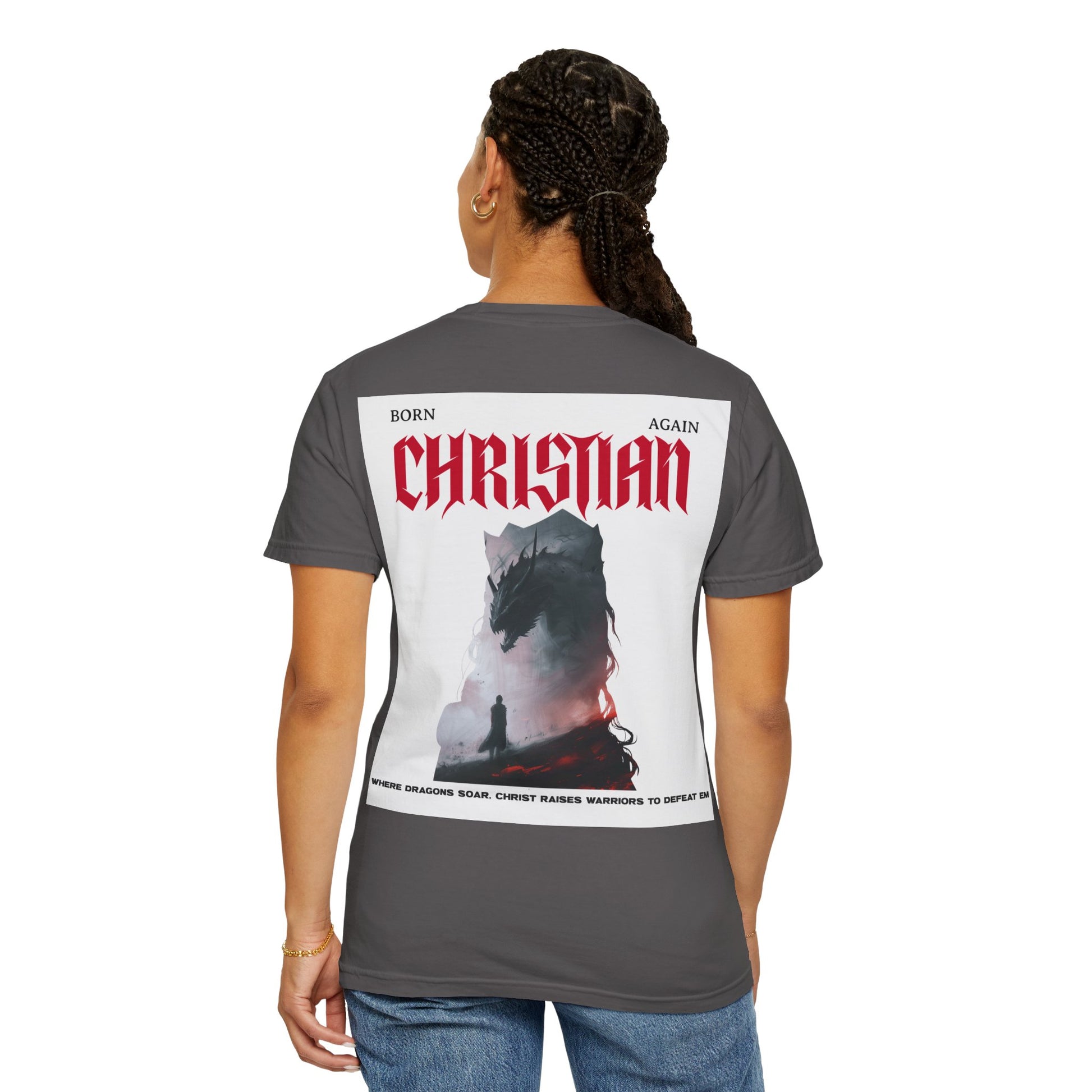 Dragon Fighter Unisex T-shirt - Born Again Design