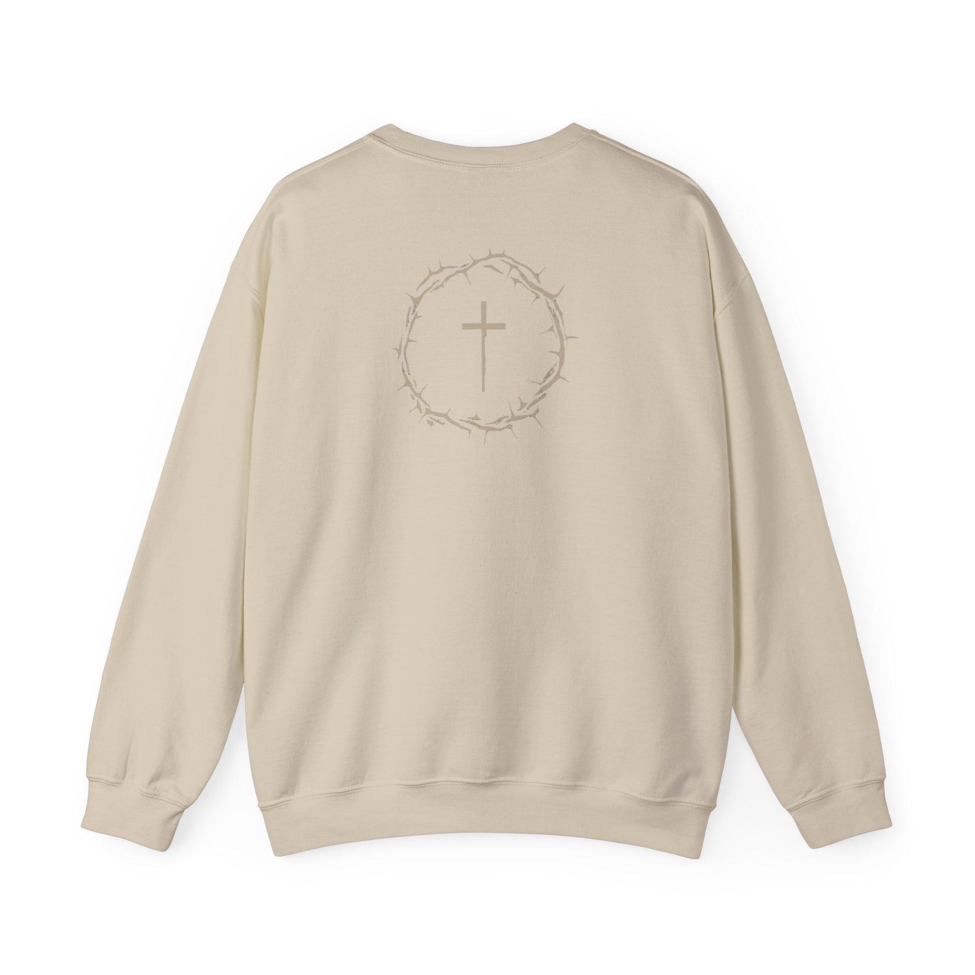 Crown of Peace, Crewneck Sweatshirt with Heritage Royale