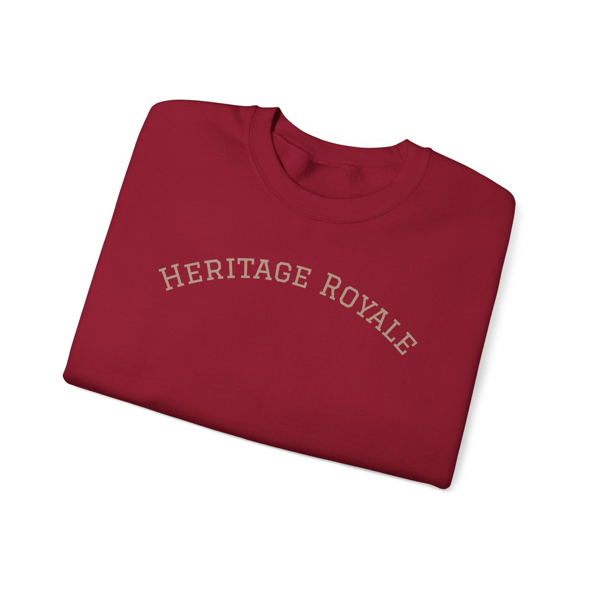 Crown of Peace, Crewneck Sweatshirt with Heritage Royale