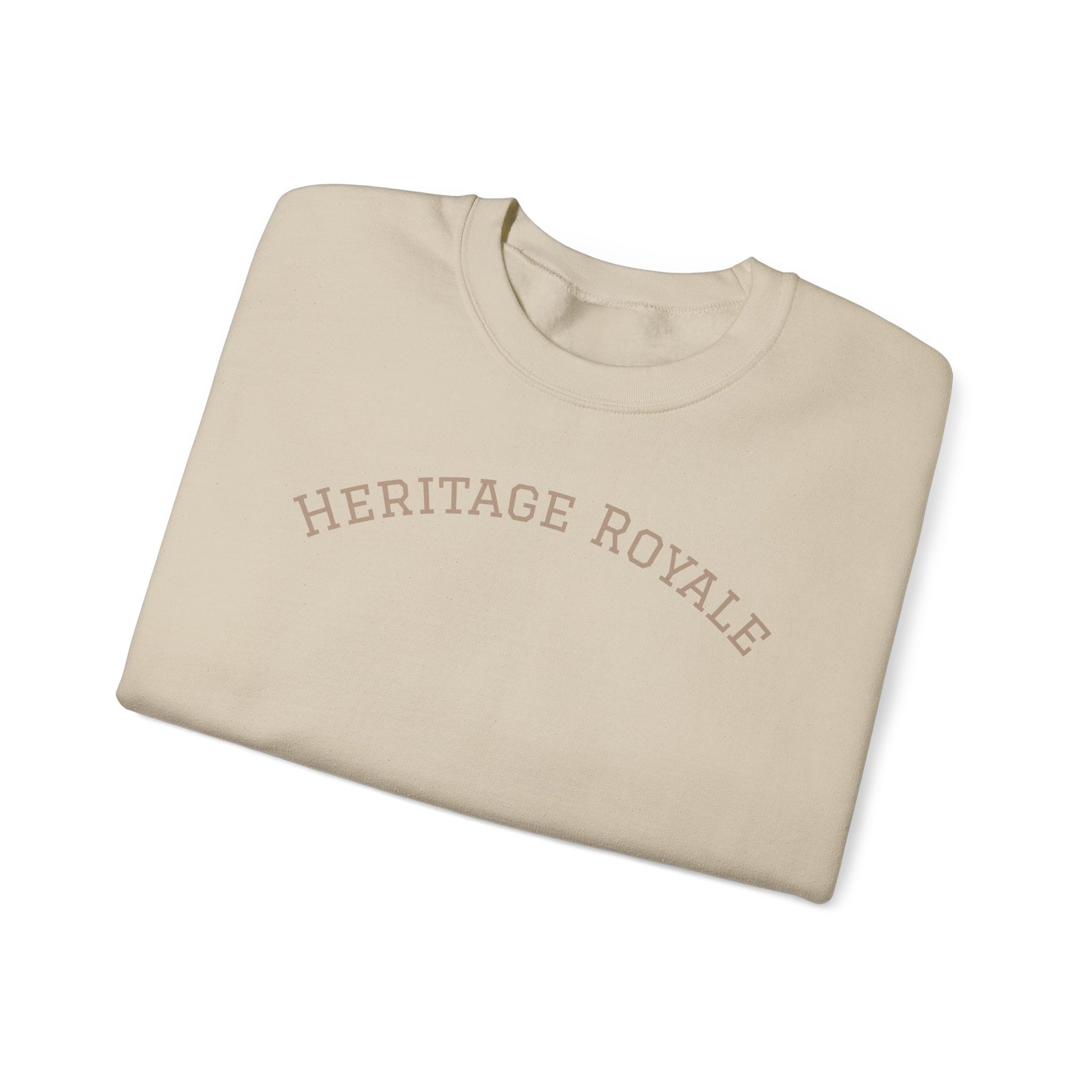 Crown of Peace, Crewneck Sweatshirt with Heritage Royale