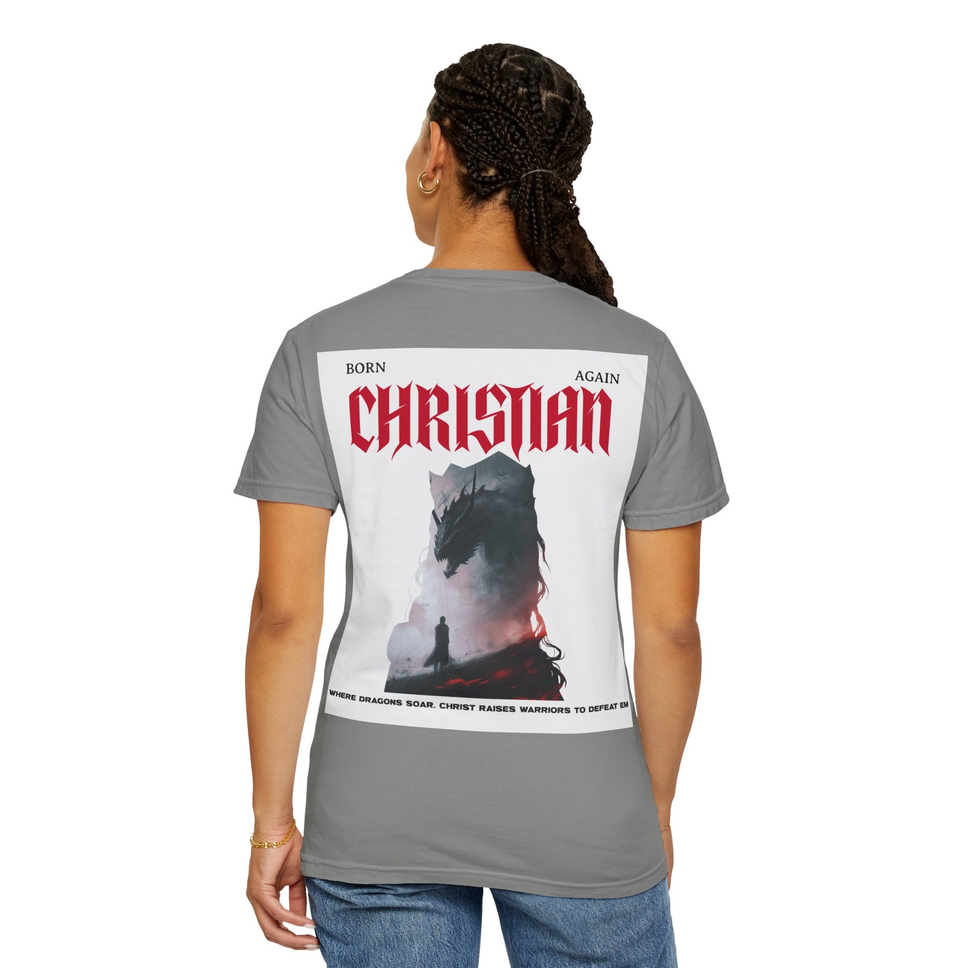 Dragon Fighter Unisex T-shirt - Born Again Design