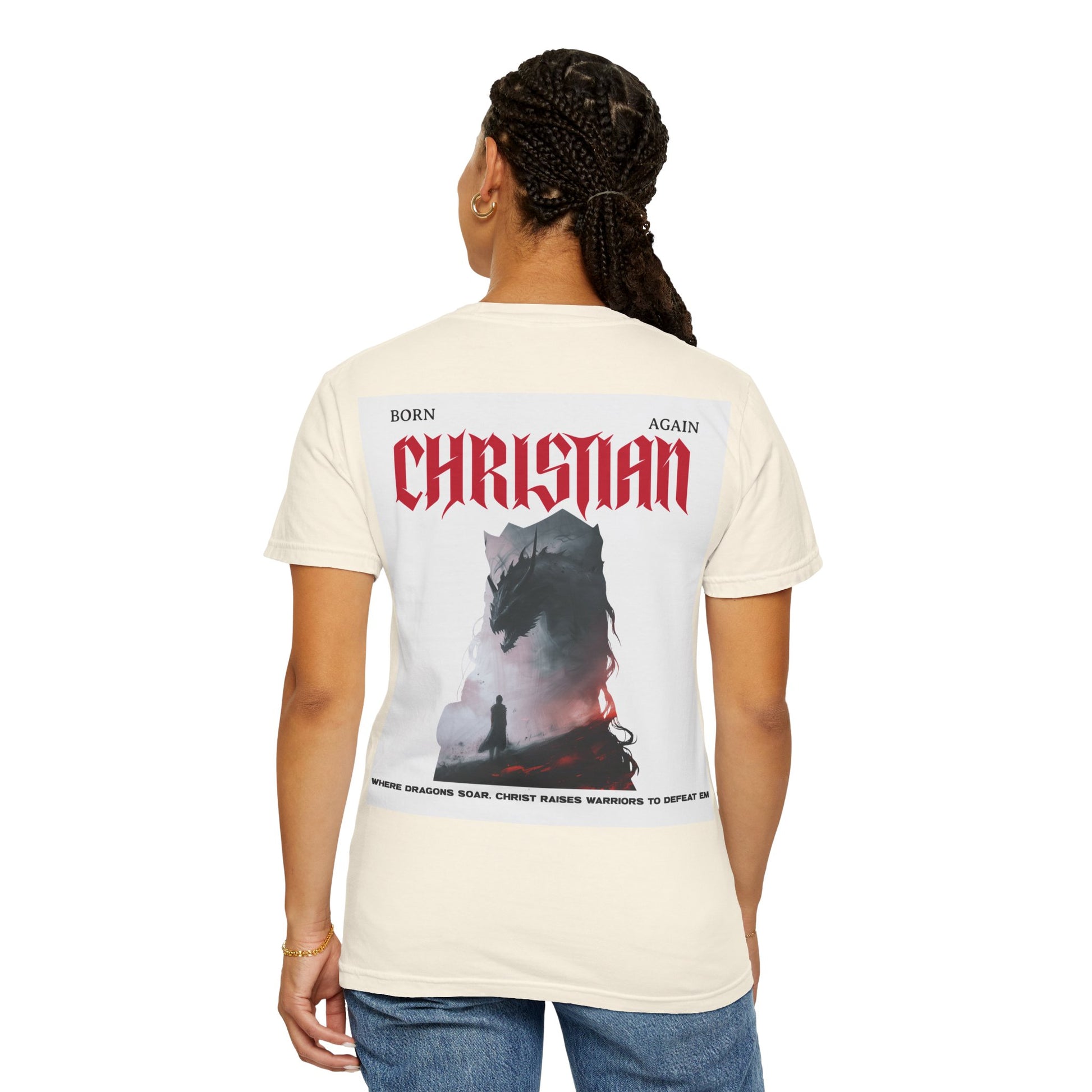 Dragon Fighter Unisex T-shirt - Born Again Design