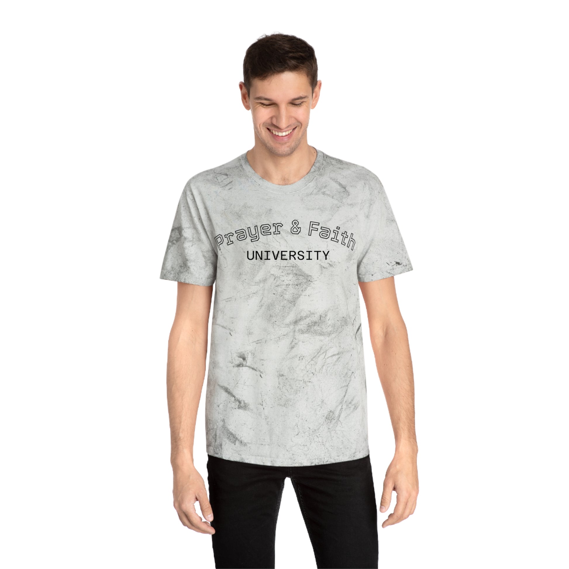 Color Blast T-Shirt - Prayer & Faith University, Summer Wear