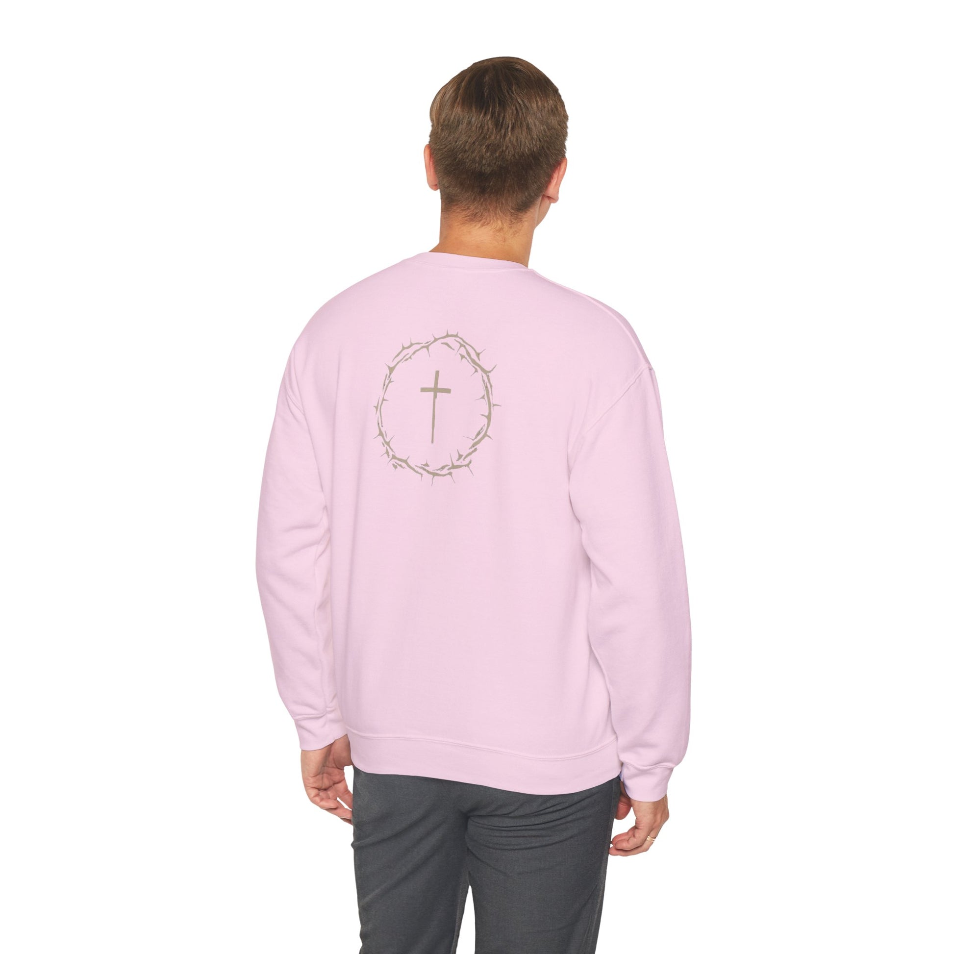 Crown of Peace, Crewneck Sweatshirt with Heritage Royale