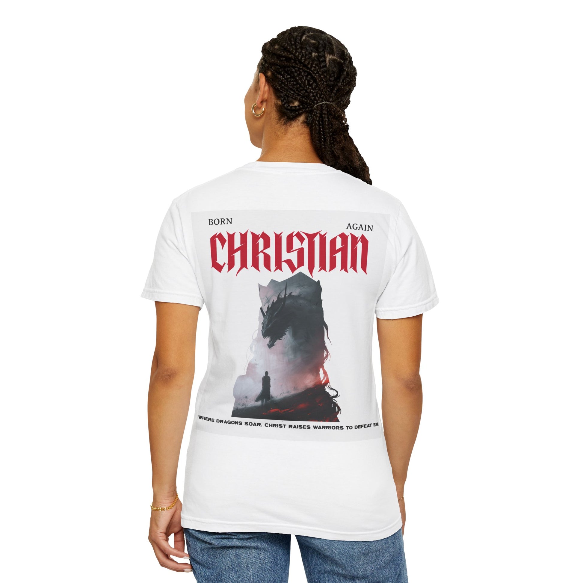 Dragon Fighter Unisex T-shirt - Born Again Design