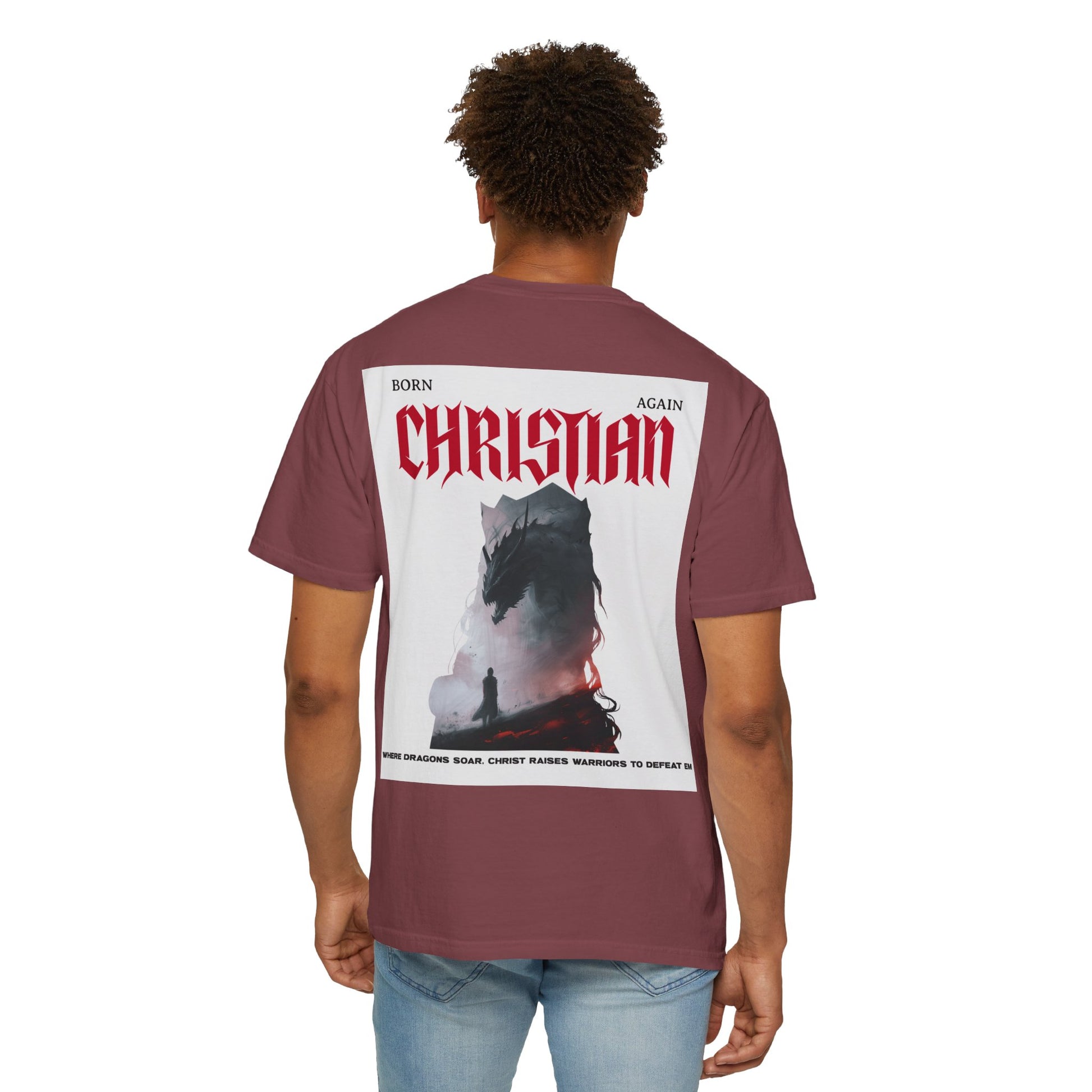 Dragon Fighter Unisex T-shirt - Born Again Design