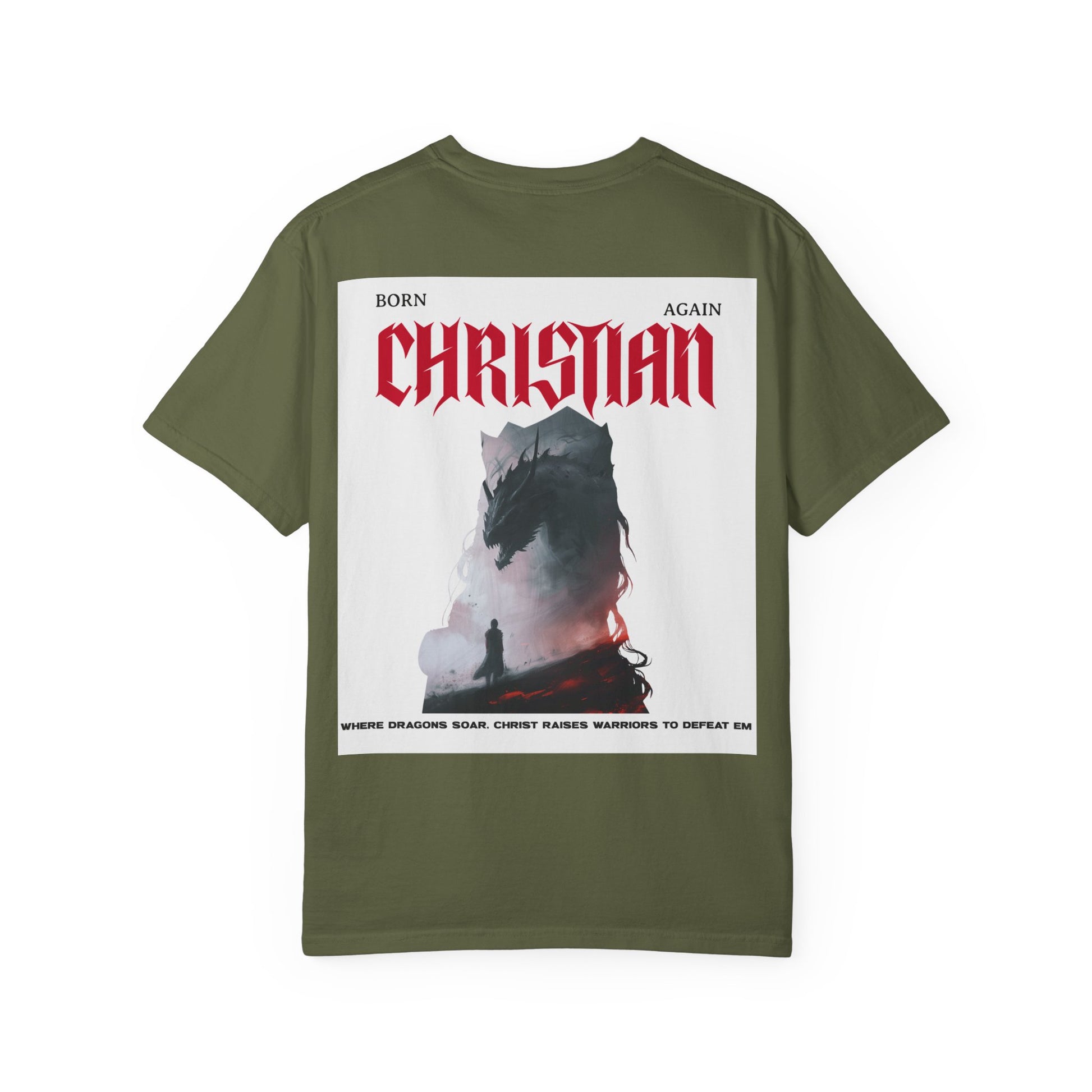 Dragon Fighter Unisex T-shirt - Born Again Design