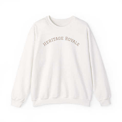 Crown of Peace, Crewneck Sweatshirt with Heritage Royale