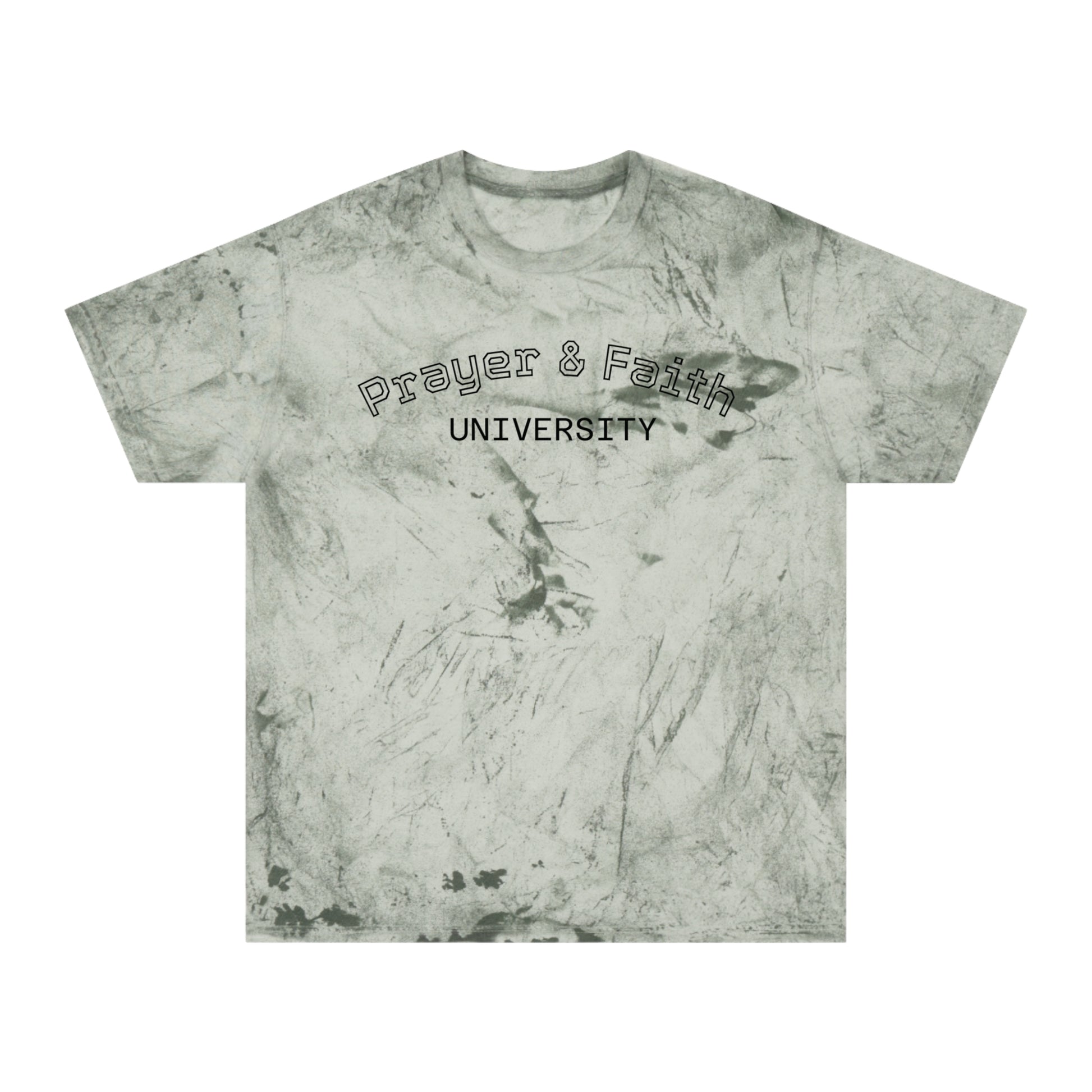 Color Blast T-Shirt - Prayer & Faith University, Summer Wear