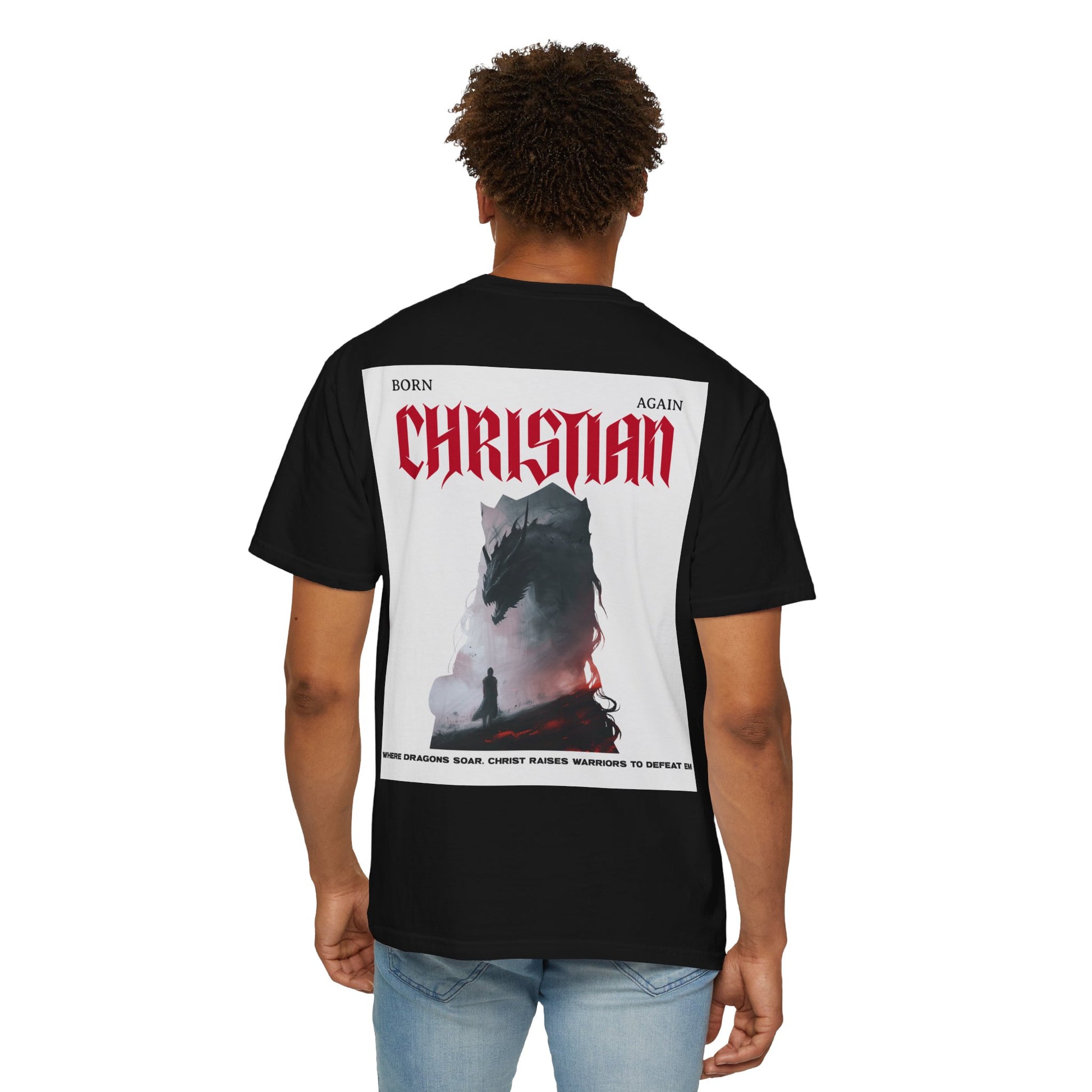 Dragon Fighter Unisex T-shirt - Born Again Design