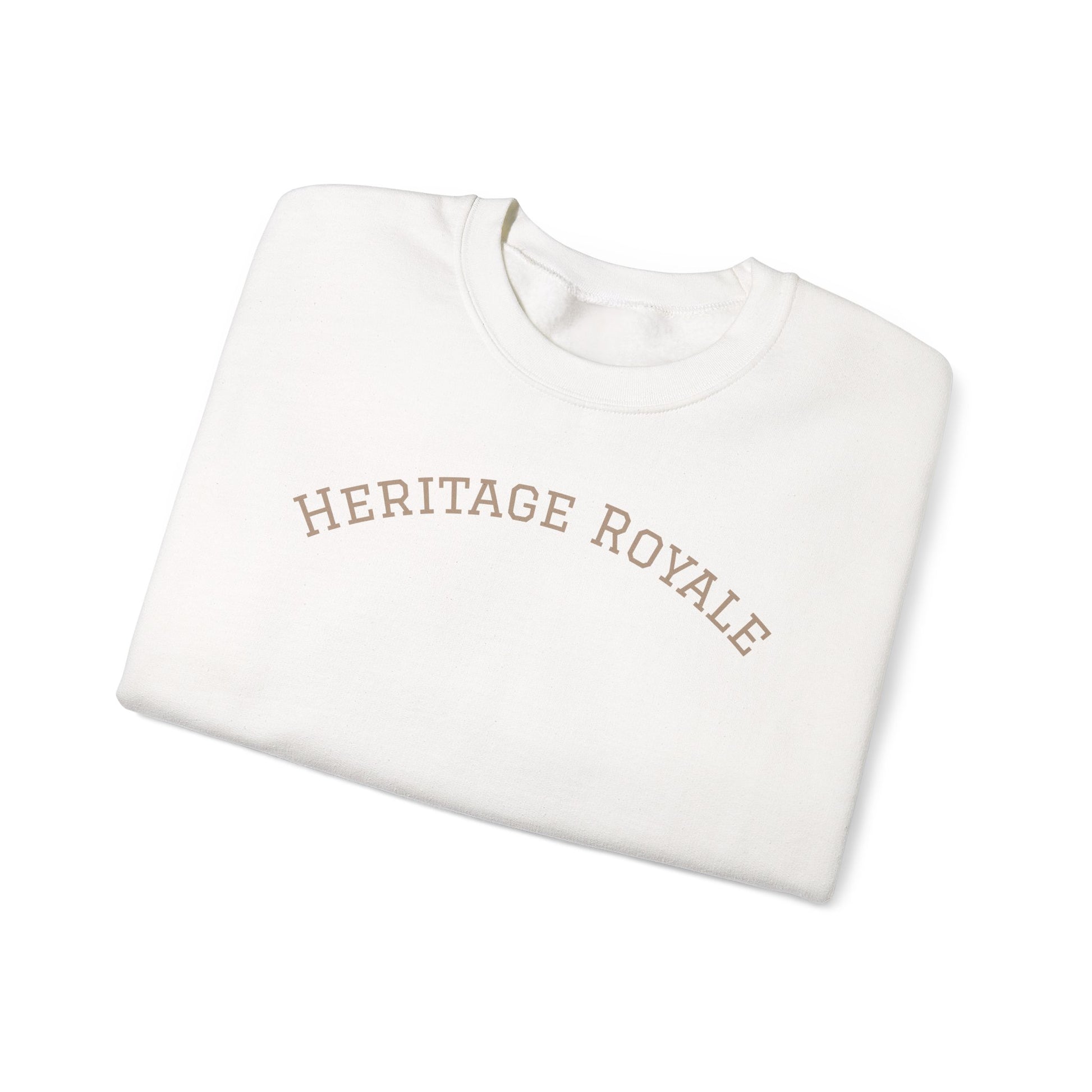 Crown of Peace, Crewneck Sweatshirt with Heritage Royale